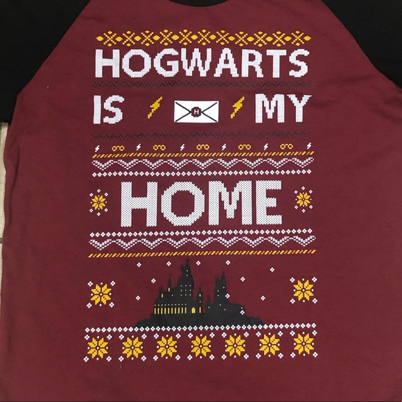 3/$15 SALE 💫 Hogwarts Is My Home Harry Potter Top - Picture 3 of 4